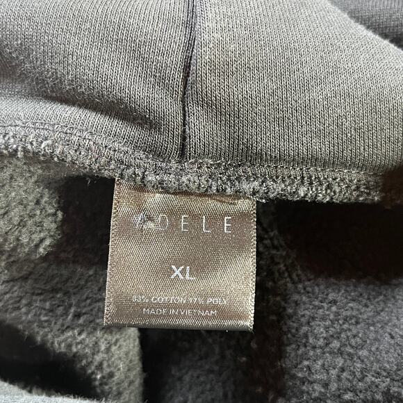 Weekends With Adelle Hoodie Sweatshirt Womens Size XL Black Caesars Palace Vegas - Picture 5 of 8